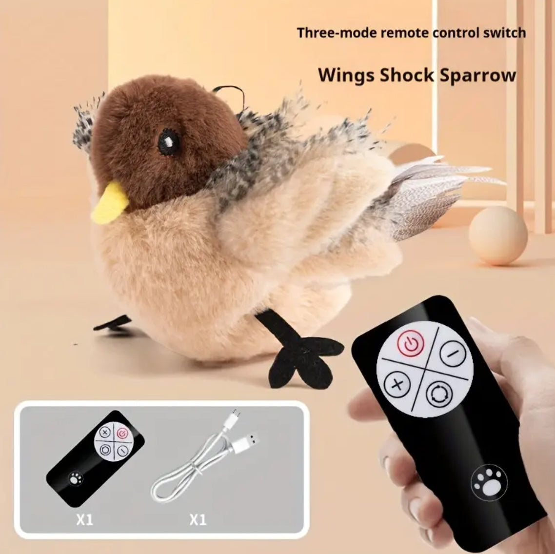 Interactive Cat Toy “Flying Bird”