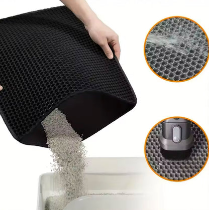 Waterproof,Non-Slip Cat Litter Mat.